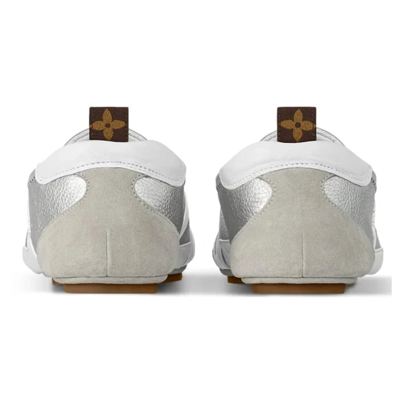 Louis Vuitton LV Sneakerina Metallic grained calf leather