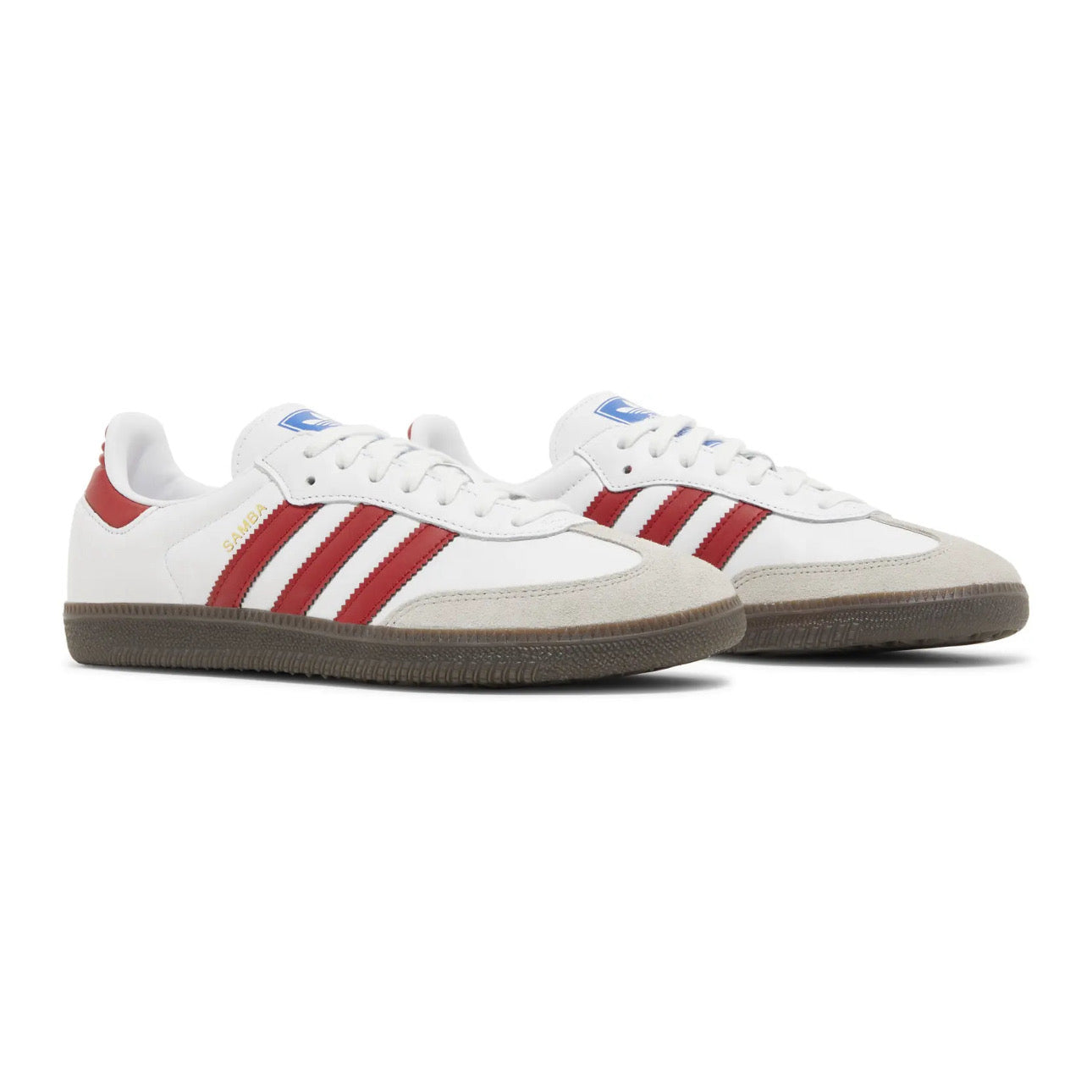 Adidas Samba OG – White Better Scarlet