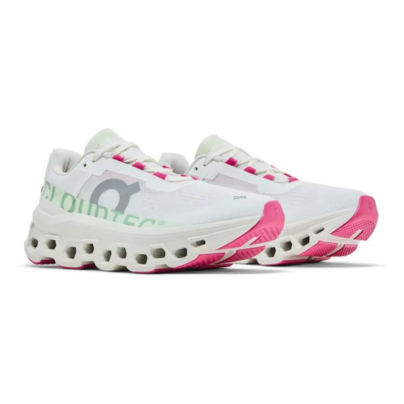 On Running Cloudmonster White/Lima