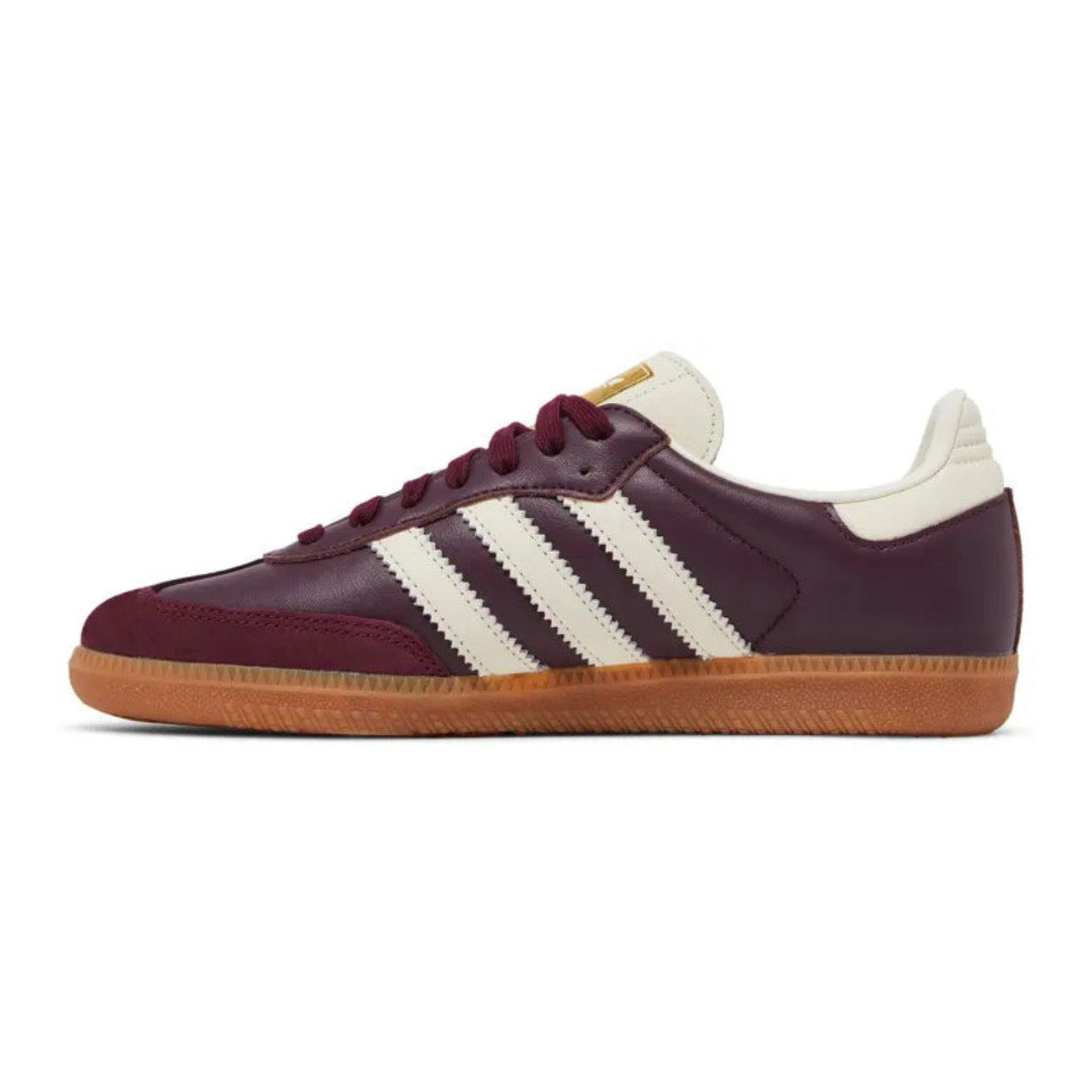 Adidas Samba OG Maroon – Gold Metallic