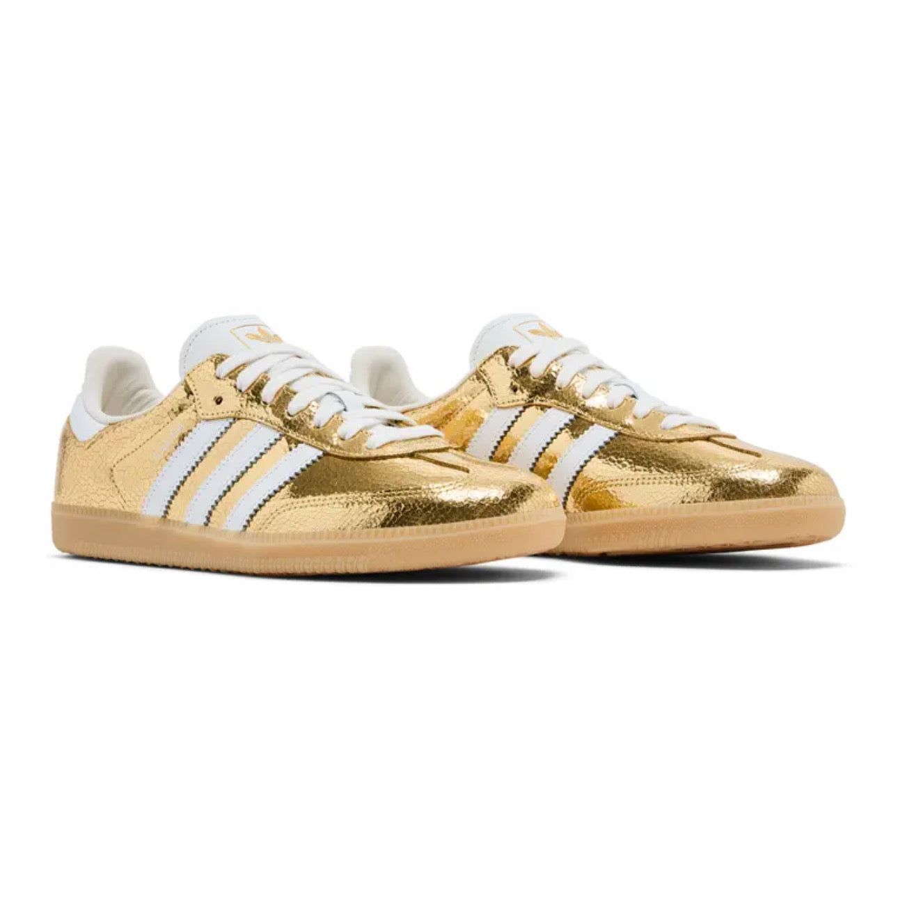 adidas Wmns Samba OG 'Cracked Metallic Pack - Gold'