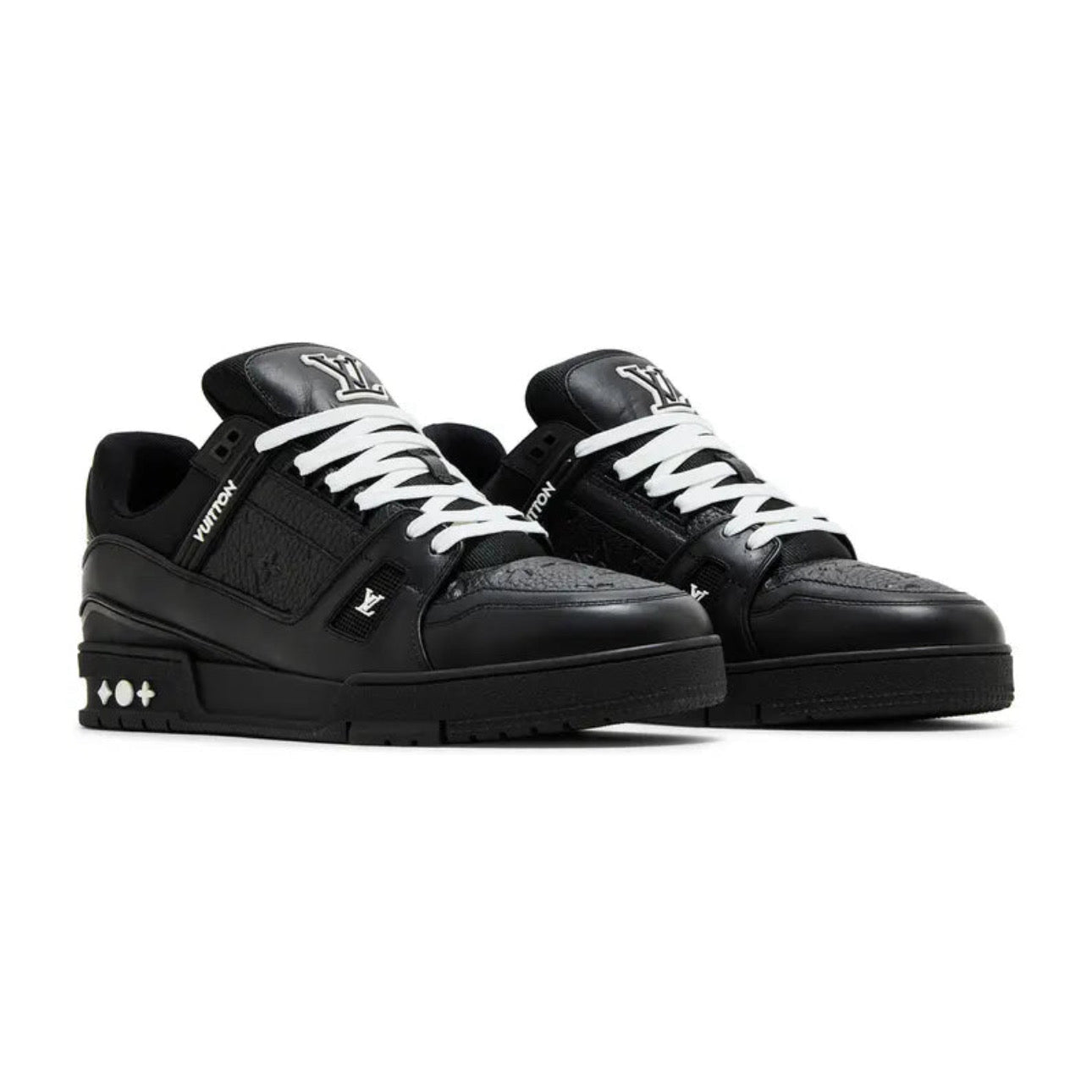 Louis Vuitton Trainer 'Embossed Monogram - Black'