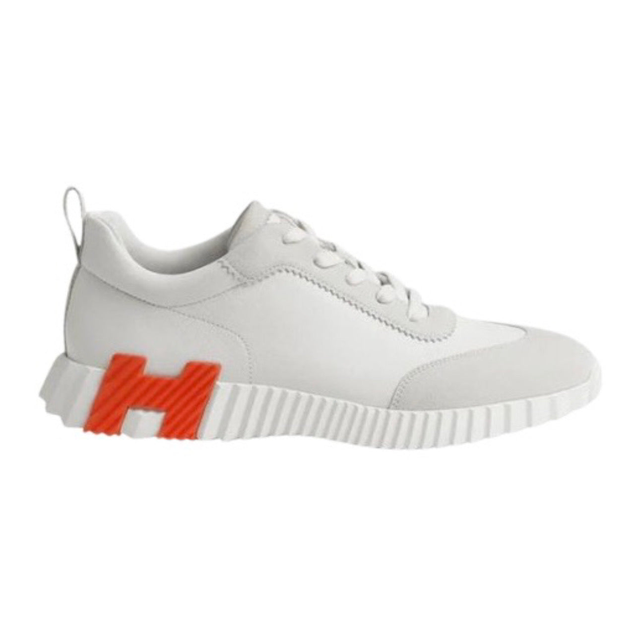 Hermes Paris Bouncing White/ orange