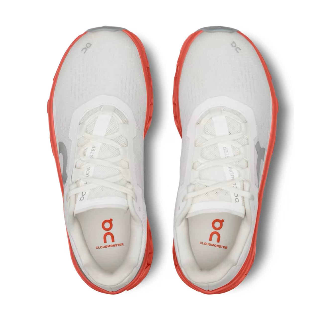 On Cloudmonster White Flame