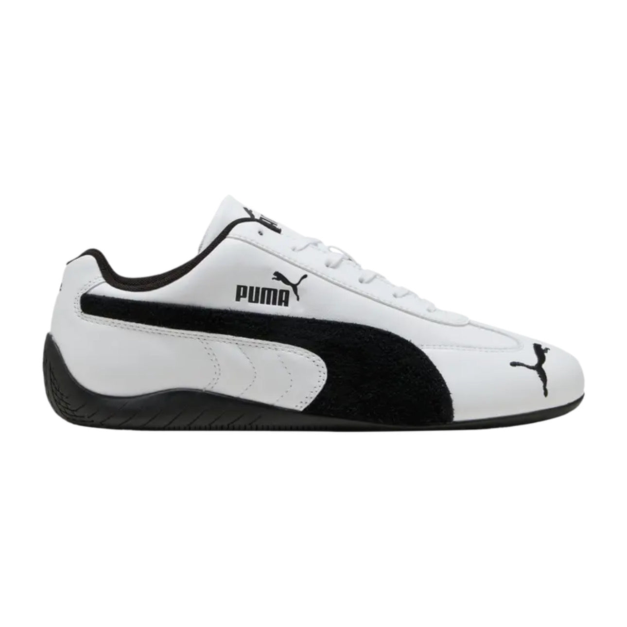 Puma Speedcat Leather 'White Black Suede Stripe'