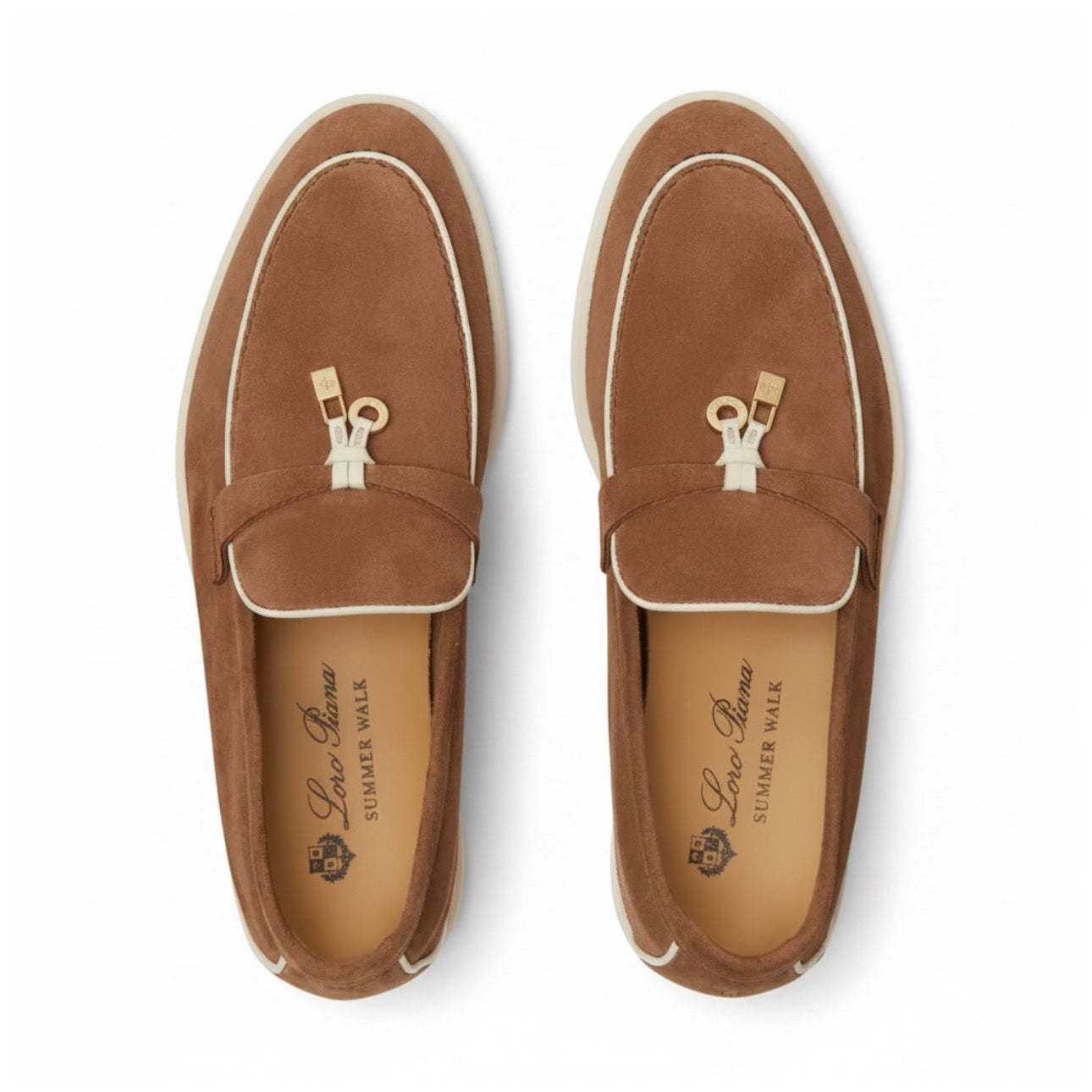 Loro Piana Summer Charms Walk Loafer Mole