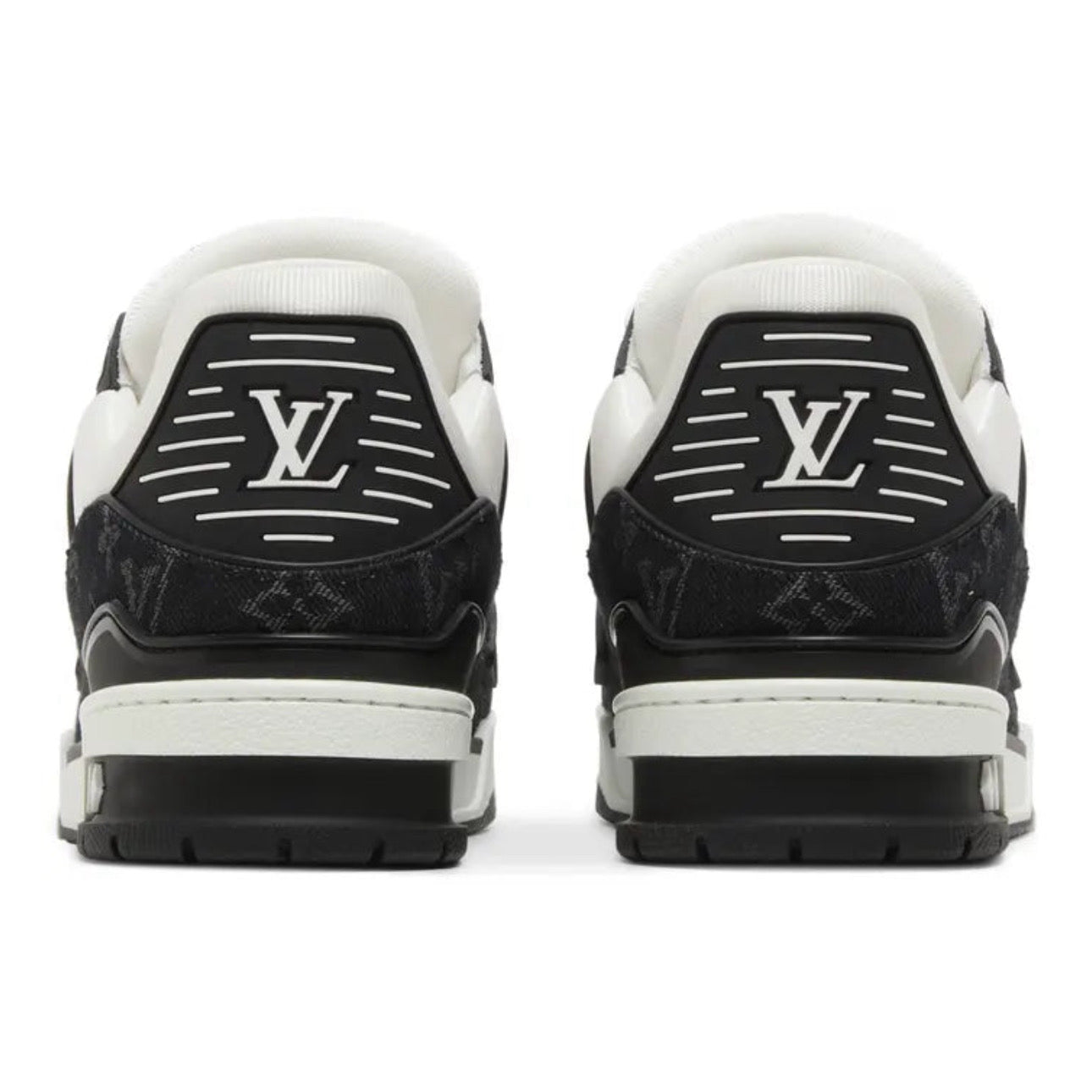 Louis Vuitton Trainer 'Black Monogram Denim'