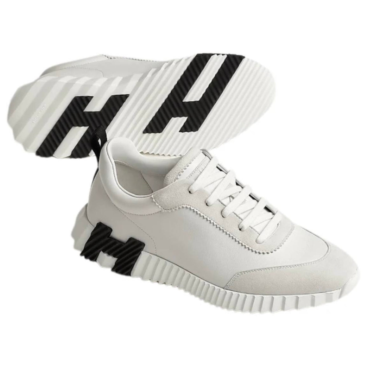 Hermes Paris Bouncing White / Black