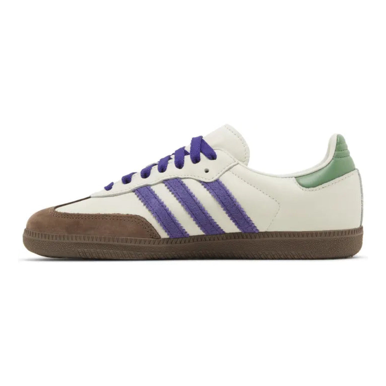 Adidas Samba OG – Off White Core Purple Green Brown