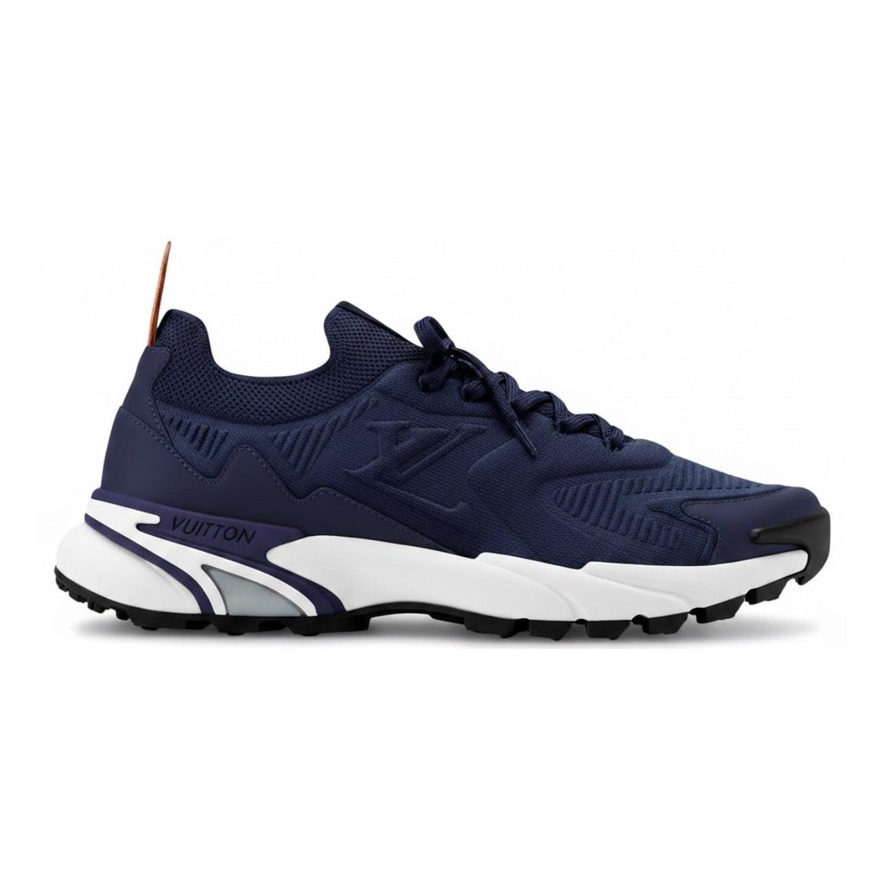 Louis Vuitton Tatic Knit Sneaker Navy Blue