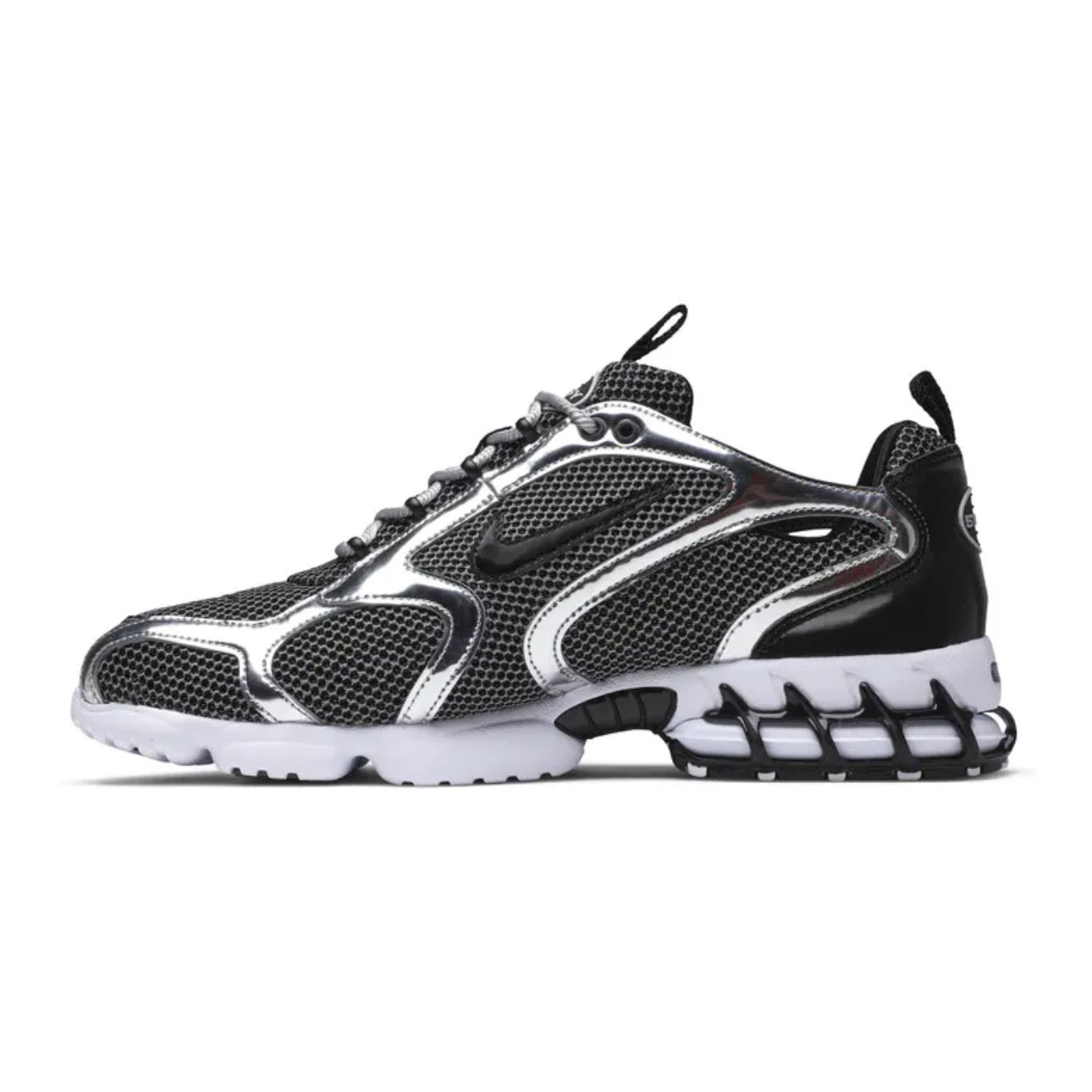 Stussy x Nike Air Zoom Spiridon Caged 2 'Pure Platinum'