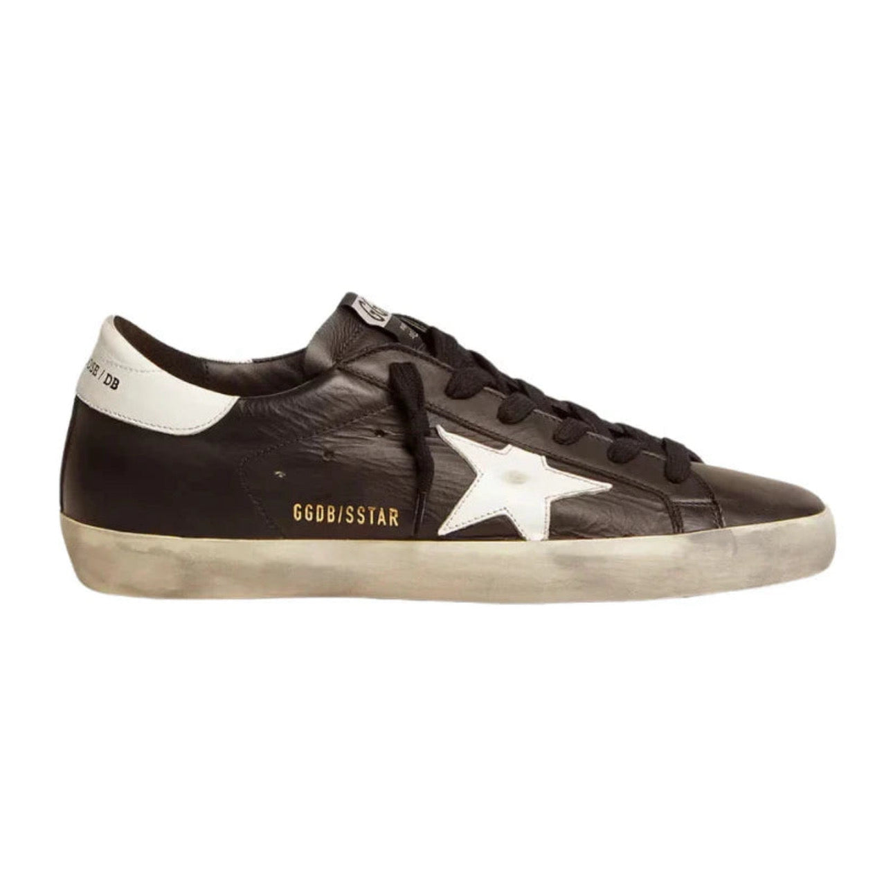 Golden Goose Super-Star – Black White Leather